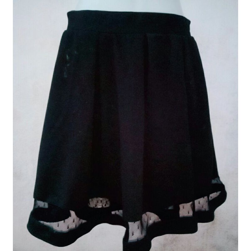 Chân váy xòe lưới