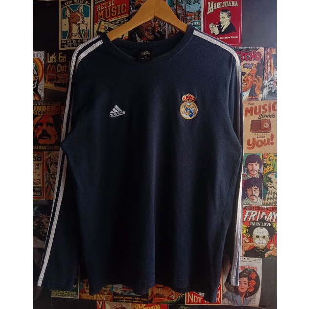 Áo Dài Tay Adidas x Real Madrid