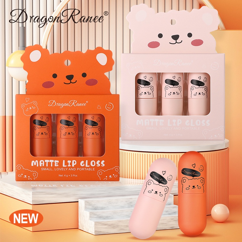 Set Son Lì Ba Chú Gấu Nhỏ