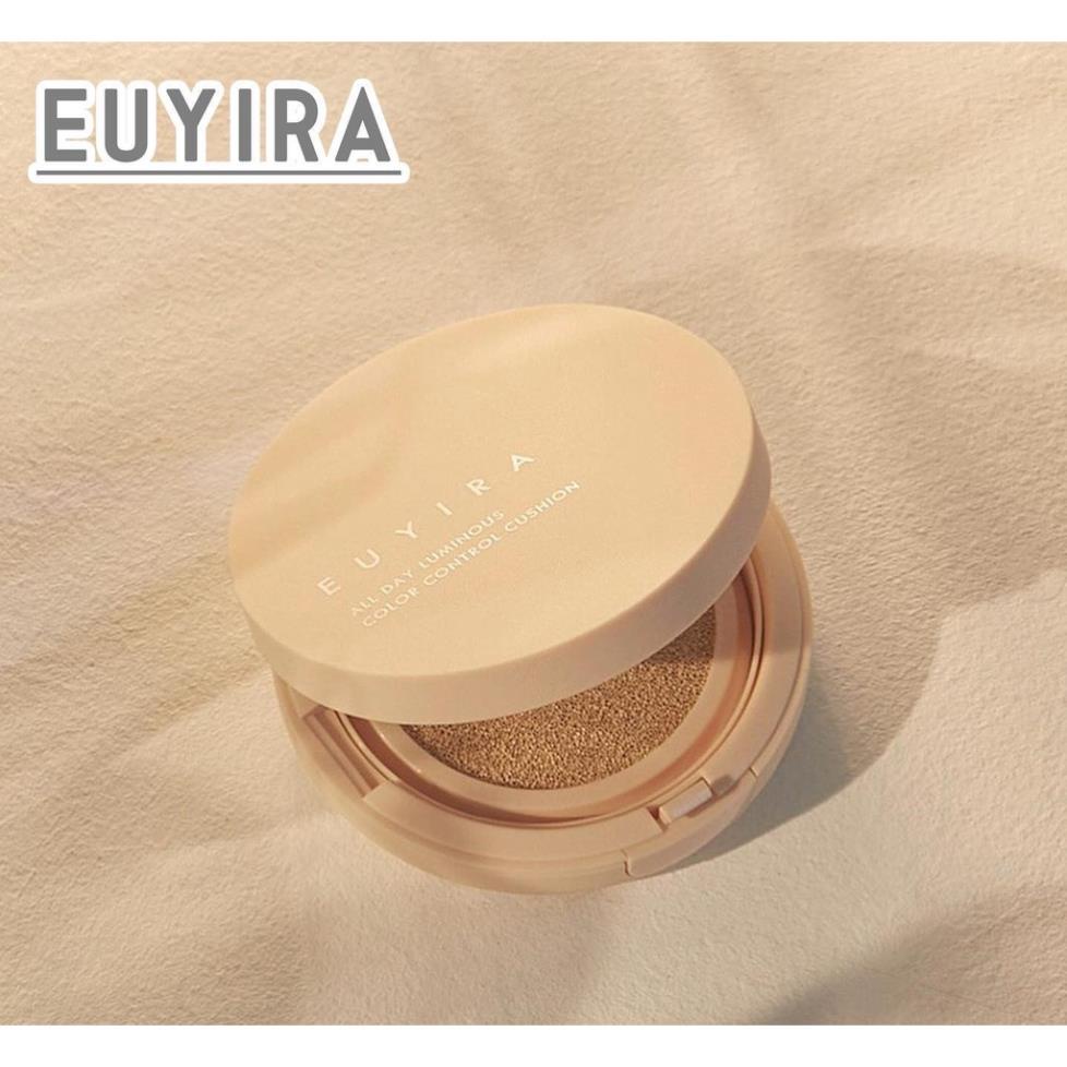 PHẤN NƯỚC KIỂM SOÁT MÀU SÁNG CẢ NGÀY CUSHION EUYIRA ALL DAY lUMINOUS | BigBuy360 - bigbuy360.vn