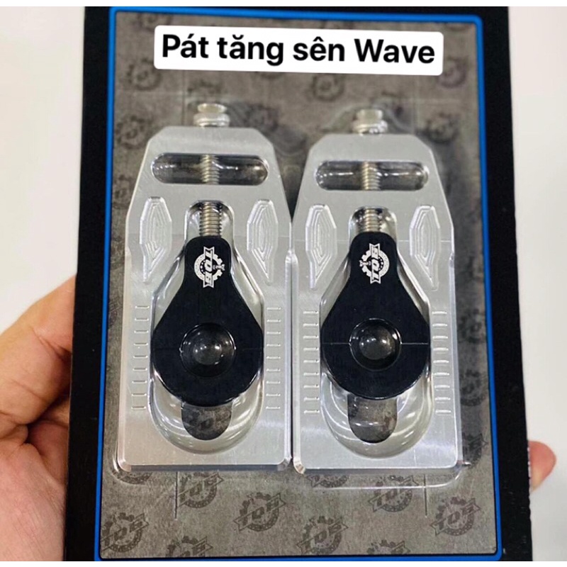 Pát pass tăng sên xe Wave nhôm Cnc