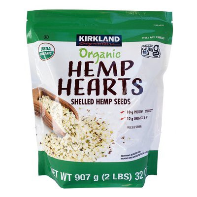 Hạt gai hữu cơ Kirkland Signature 907g