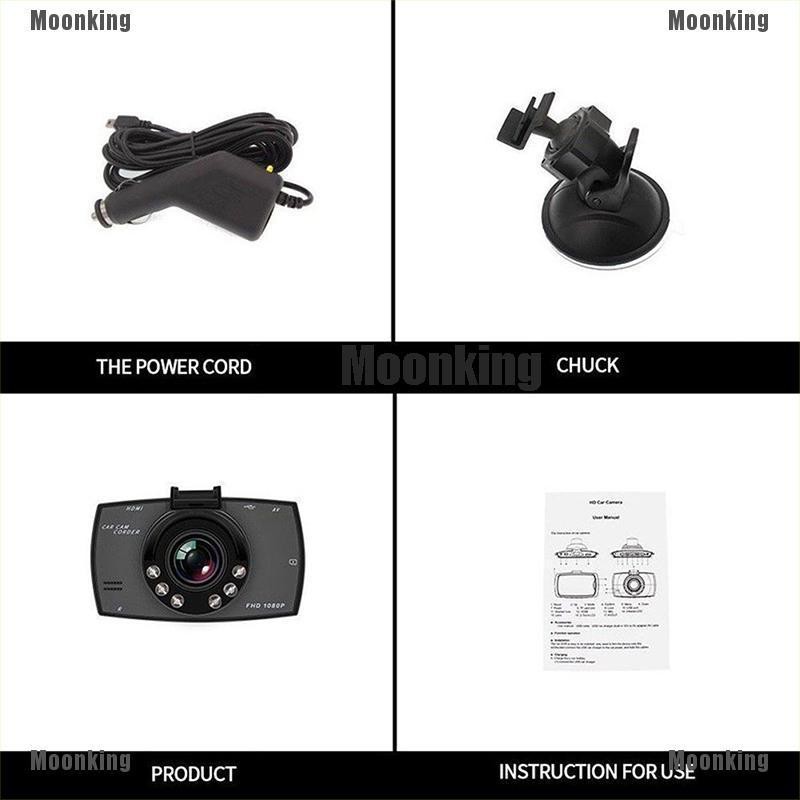 Camera Hành Trình Xe Hơi Moonking 1080p Hd Hỗ Trợ Quay Ban Đêm | BigBuy360 - bigbuy360.vn