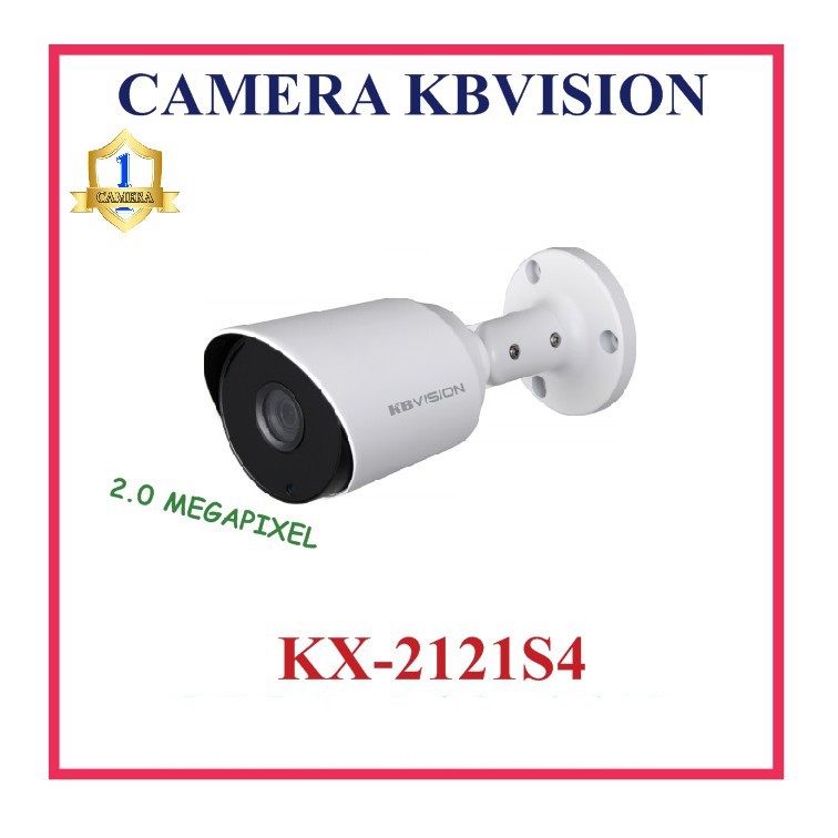 CAMERA KBVISION 2.0 MEGAPIXEL KX-2121S4