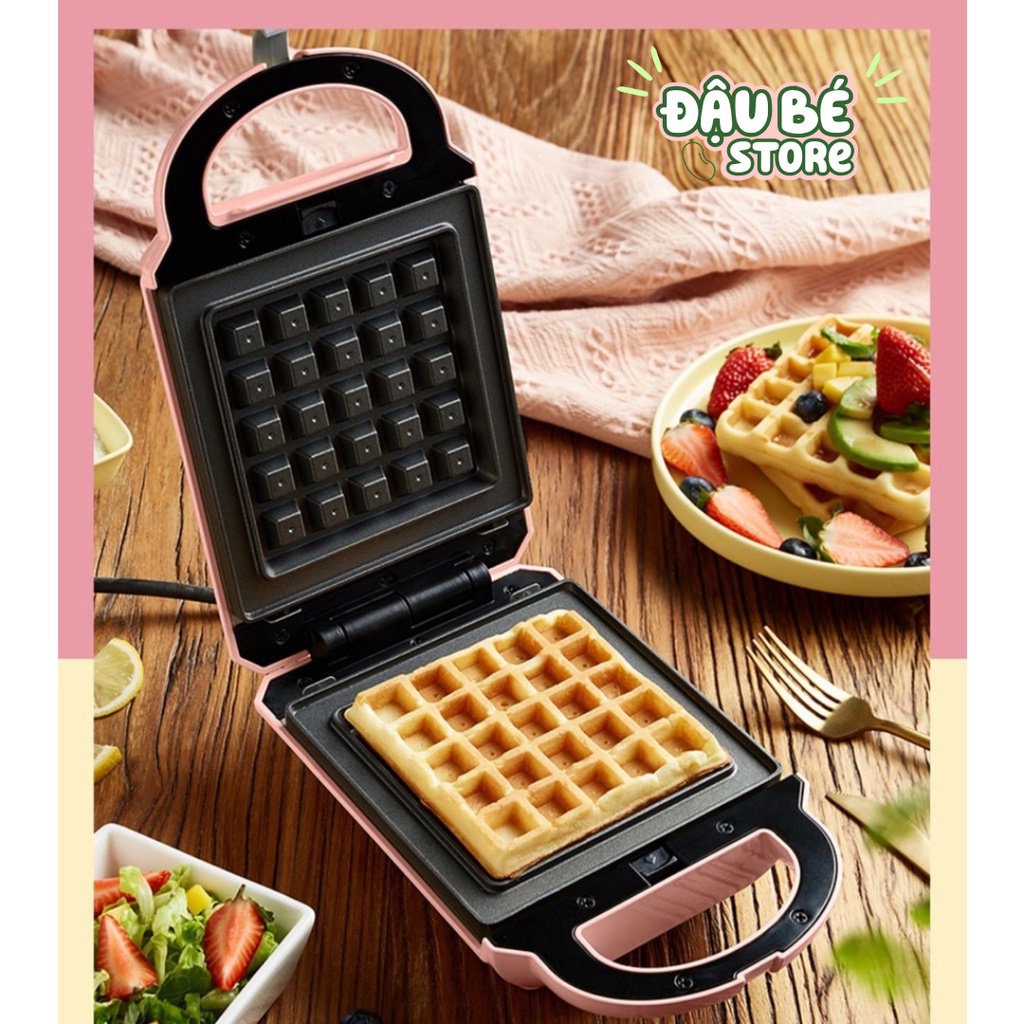 Máy Nướng Bánh Mì Sandwich / Waffle - Máy Kẹp Nướng Bánh Mỳ Bear Đa Năng Chính Hãng [ Bảo Hành ] - Daube - Mnb003