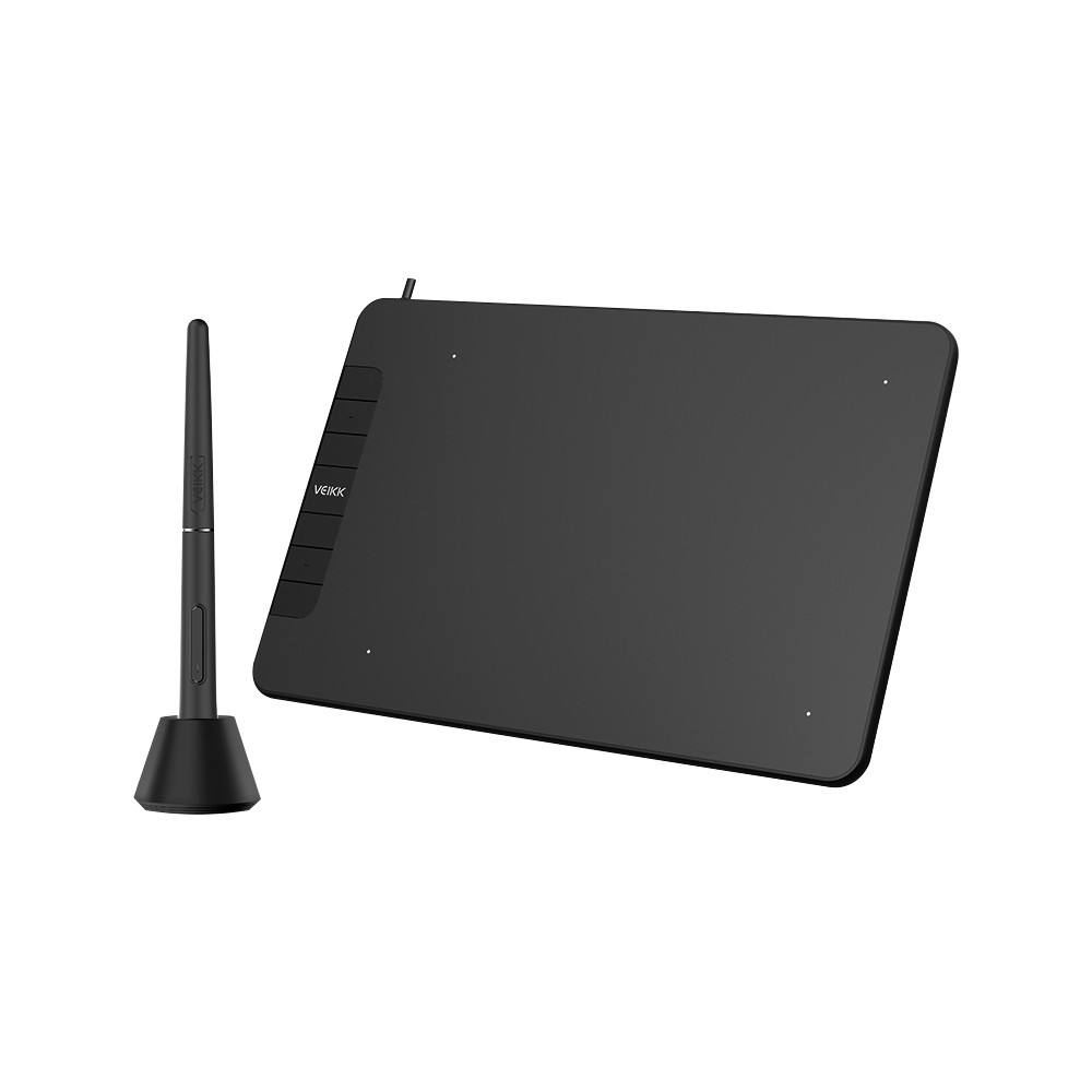 Bảng vẽ kỹ thuật số VEIKK VK640 cấp độ 8192 độ nhạy 5080LPI độ phân giải 250RPS
