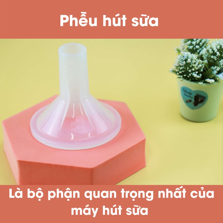 Phễu hút sữa silicon Mini Pum chính hãng, an toàn, không BPA