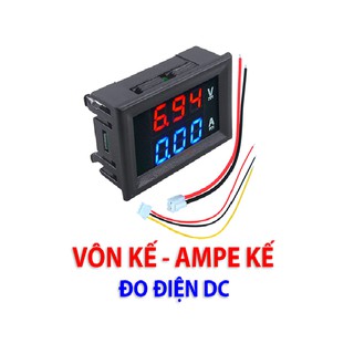ĐỒNG HỒ ĐO VOL AMPE DC 10A 50A 100A