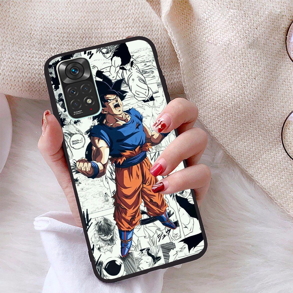 Ốp lưng Xiaomi Redmi Note 11 5G viền dẻo TPU BST Dragon Ball