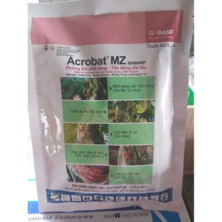 Thuốc trừ bệnh sương mai, thối thân, xì mủ. acrobat mz 90/600wp 100g