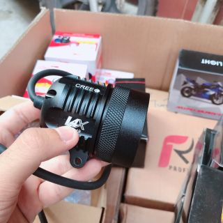 Đèn trợ sáng xe máy l4x hàng loại 1 chip xml siêu sáng gắn mọi dòng xe ex winner raider satria sonic sirius wave drem..