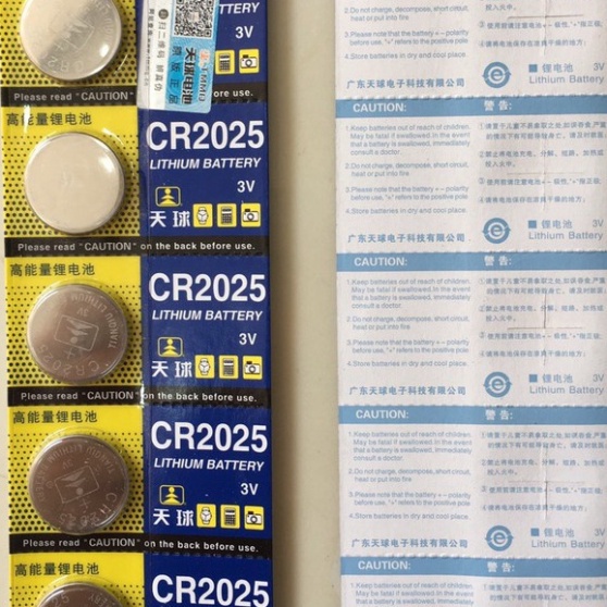 Pin Cmos CR2032 CR2025 3V 🍀Pin cho khiển quạt mitsu RGB...