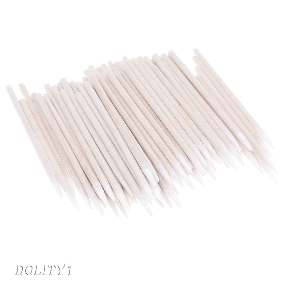 100 X Dụng Cụ Vệ Sinh Tai Nghe / Sạc Điện Thoại / Máy Bay Bằng Cotton