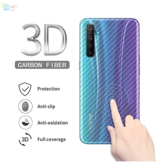 Miếng dán sợi carbon bảo vệ dành cho Xiaomi Redmi 9T 9 9A 9C Note 9s 9 Pro Note 8 7 6 5 Pro
