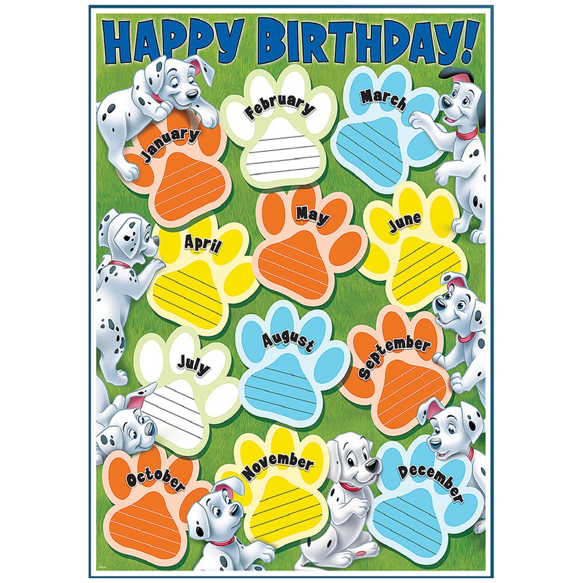 Set 6 tấm trang trí lớp Tiếng Anh A3