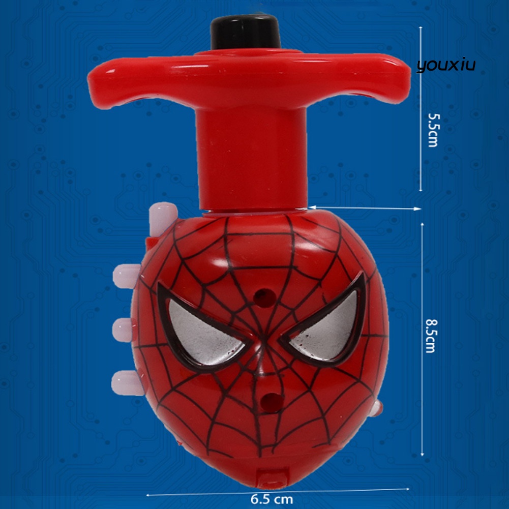 Con quay đồ chơi Fidget Spinner phát sáng thiết kế dễ thương nhiều màu cho bé