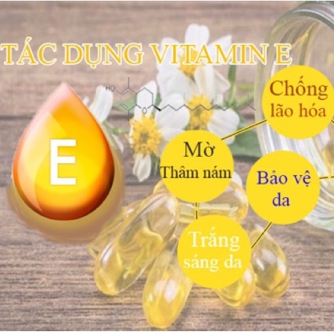 Vitamin E Dưỡng Da