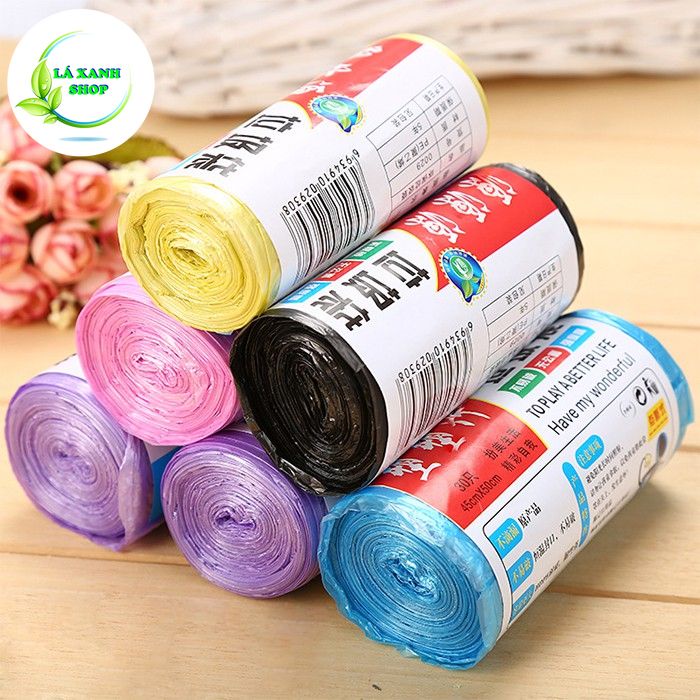 Cuộn 100 Túi Đựng Rác Giá Rẻ  - Size 45x50cm