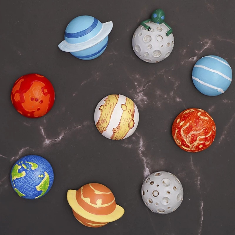 Phi hành gia 3D bằng nhựa resin có nam châm dùng để dán trang trí tủ lạnh