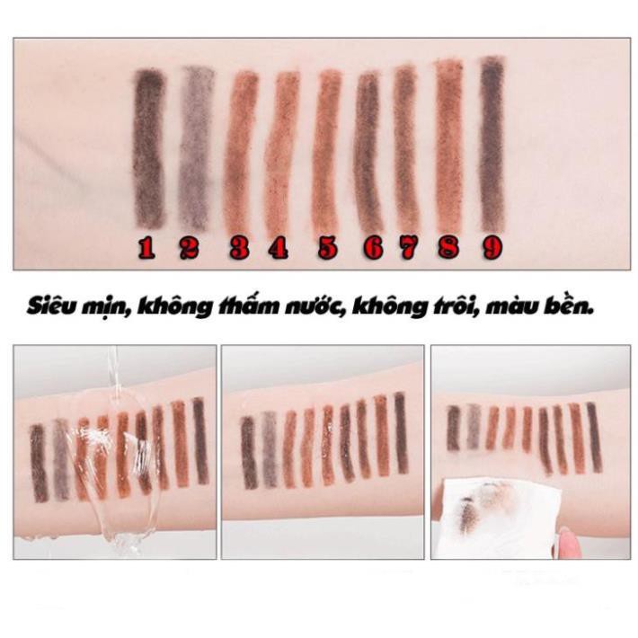 K1-    Chì kẻ mày Maycreate chính hãng 2 trong 1 DCLM002