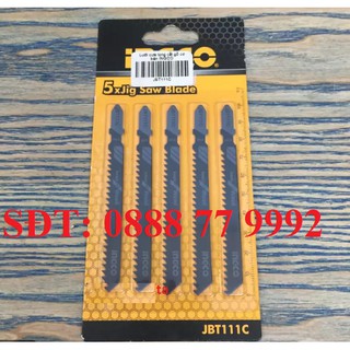 Bộ lưỡi cưa lọng gỗ 5 cây ingco jbt111c