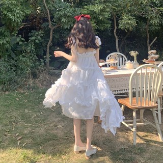 [ ig LAUVRA.CO ] VÁY TRẮNG CÔNG CHÚA PHỒNG XOÈ DỰ TIỆC PROM CHỤP ẢNH KỶ YẾU-  ĐẦM TRẮNG XOÈ RETRO VINTAGE ĐI BIỂN