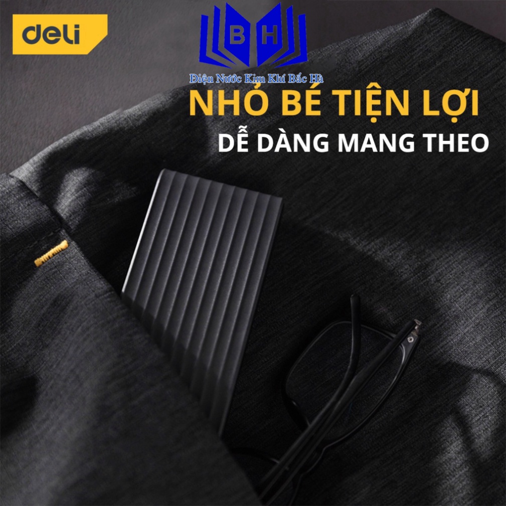 Bắc Hà - Bộ Tua Vít Đa Năng Deli 25 Chi Tiết Cao Cấp Chính Hãng - Thiết Kế Hiện Đại, Đầu Vít Từ TÍnh Dễ Dàng Sử Dụng -