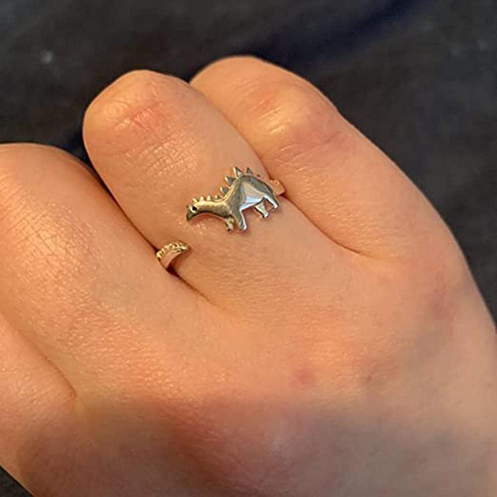 Nhẫn Mở Hình Khủng Long Độc Đáo