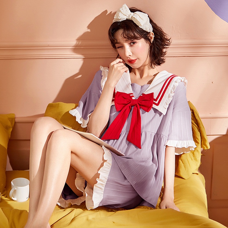 Bộ đồ ngủ IELGY mặc nhà thông thường thời trang dễ thương ngọt ngào cho phụ nữ