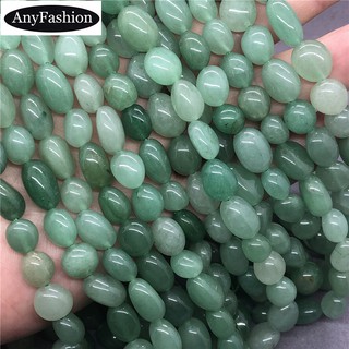 Green Aventurine Hạt không đều Đá rời tự nhiên Đá tự nhiên DIY cho vòng tay