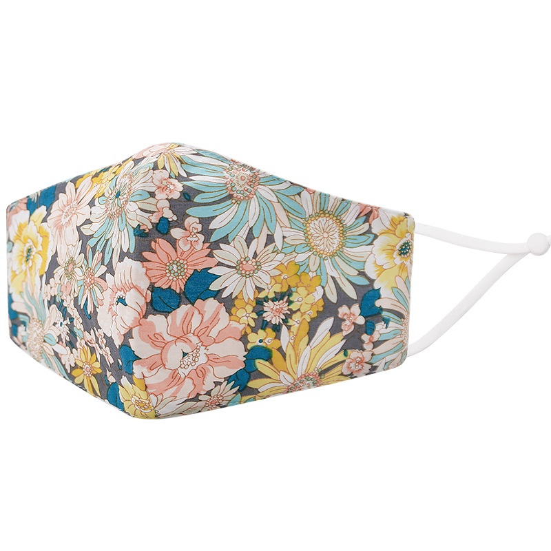 Khẩu Trang cotton 3d Chống Bụi Họa Tiết Hoa 3d Thời Trang Mùa Hè Cho Nữ