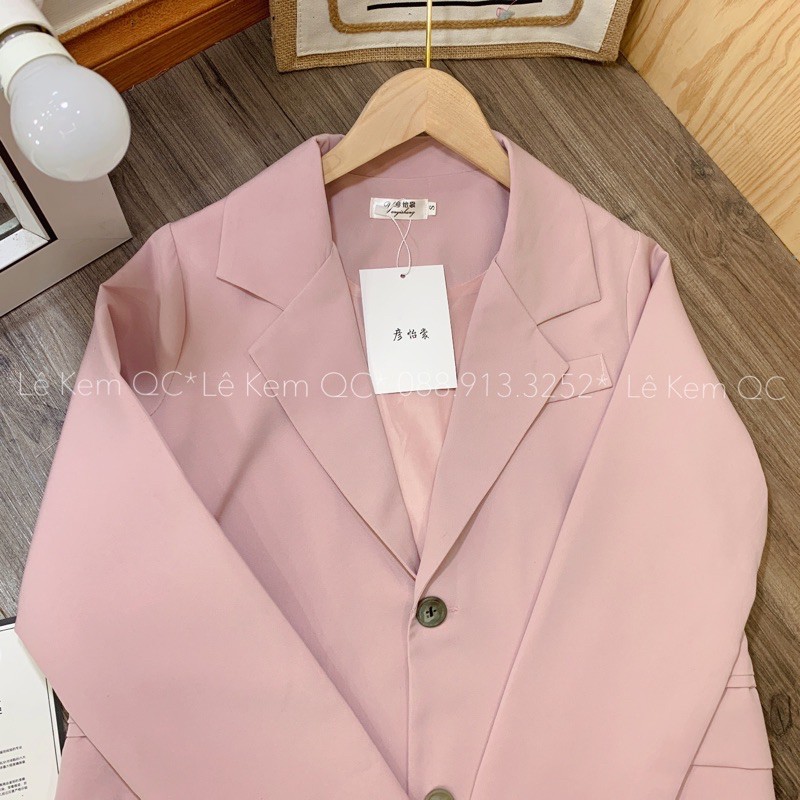 Áo Blazer ❤️ [ FREESHIP ] Áo Khoác Vest Hàng 2 Lớp QC Đủ Màu Có Size SM ( 38-65kg) Ảnh Thật Video Shop Tự Chụp ❤️