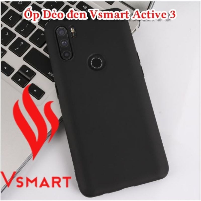 Ốp dẻo đen Vsmart Active 3 - Dầy 1.15mm
