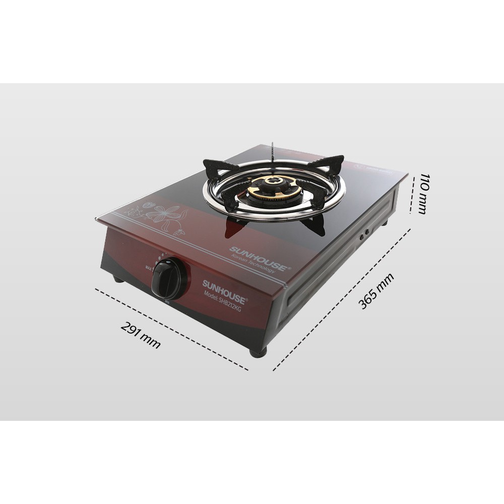 BẾP GAS ĐƠN SUNHOUSE SHB212KG