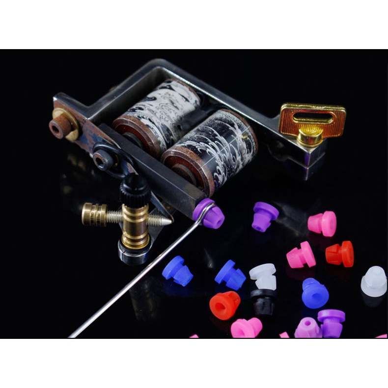 Set 100 Đệm Kim Xăm Hình Chữ T Bằng Silicon Mềm Nhập Khẩu