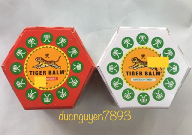 [CHÍNH HÃNG] Dầu cù là con cọp TIGER BALM nhập từ SINGAPORE 19,4g