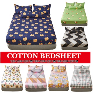 Khăn trải giường cotton đẹp và vỏ gối CTC33 cỡ 1m2 1m5 1m8