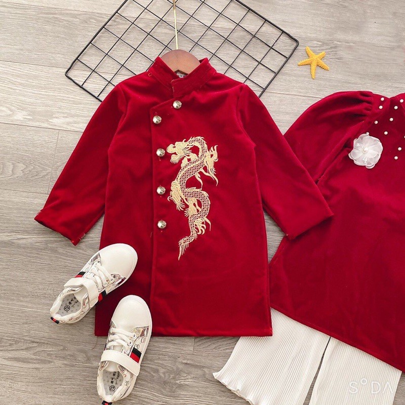 Áo dài tết cho bé yêu