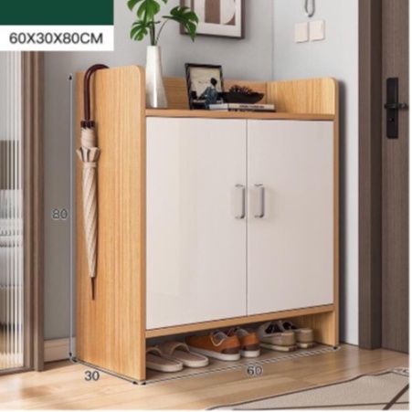 Kệ Giày Gỗ Tủ Đựng Giày Dép Chất Liệu MDF Chống Nước Hiện Đại - TG11