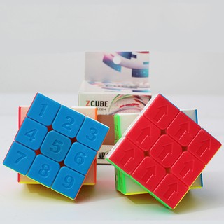 Z Cube Chữ Số & Z Cube 3x3 Mũi Tên
