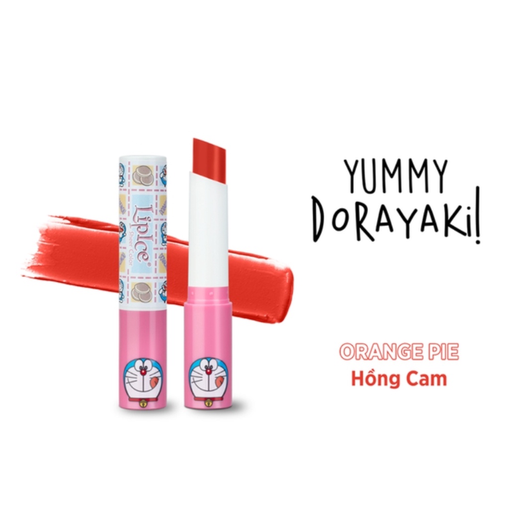 Son Dưỡng Có Màu Doraemon  LipIce Sheer Color Dorayaki 2.4g