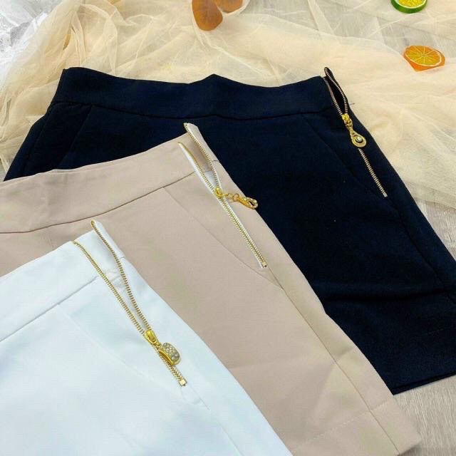 [Ảnh Thật] Quần short nữ  lưng cao - vải dày đẹp  Tôn dáng cực xinh
