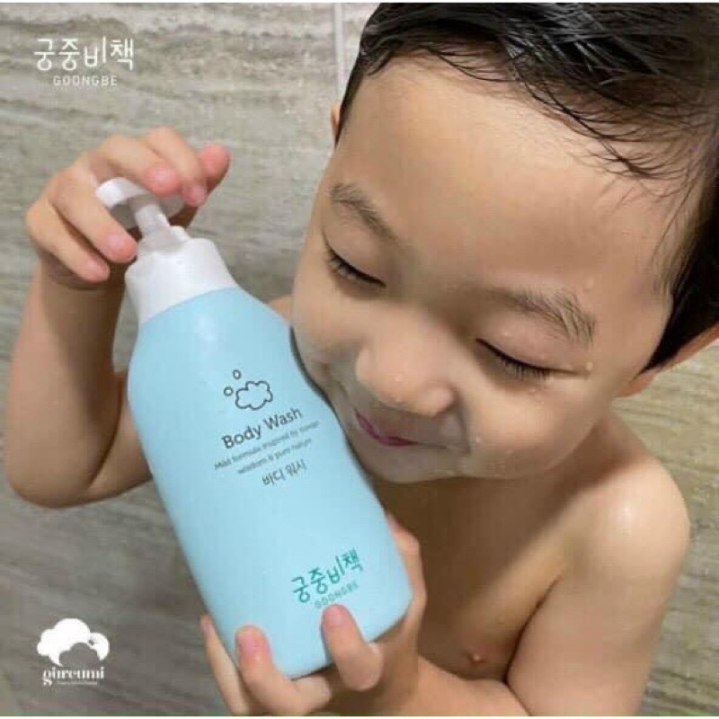Sữa tắm Goongbe 350Ml cho trẻ em hsd 8.2023 NHẬP KHẨU CHÍNH HÃNG