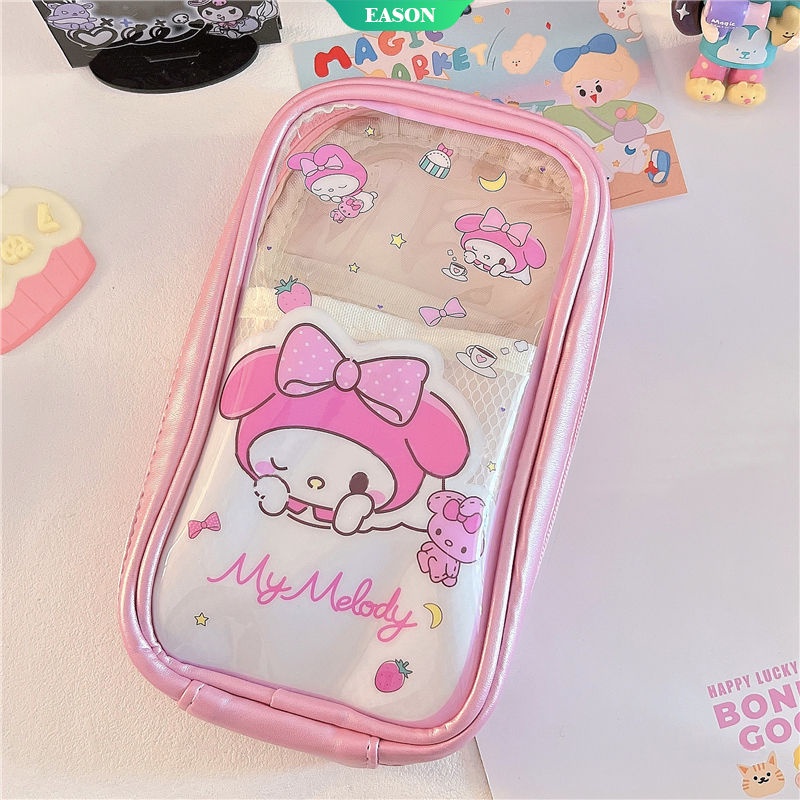 Túi Đựng Bút Bằng PVC Họa Tiết Chú Chó Sanrio Kuromi Yugui 2022 Dễ Thương