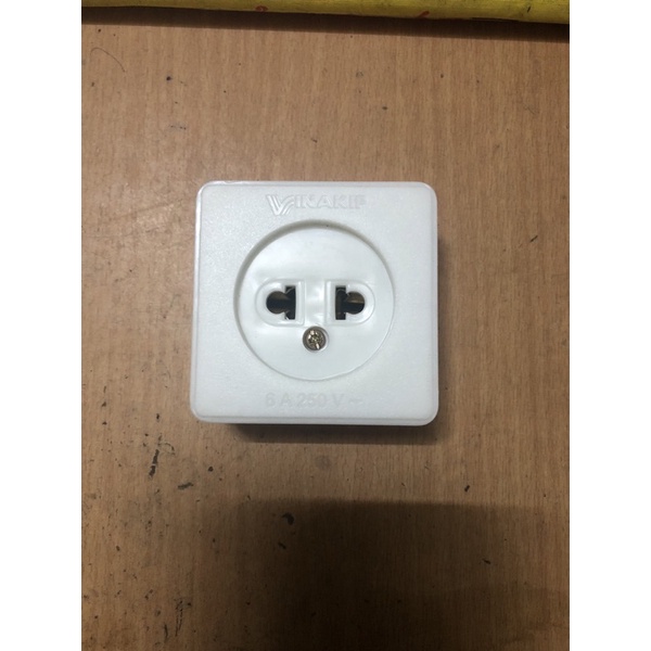 Ổ Cắm Đơn, Đơn Kèm Công Tắc - VINAKIP - Hàng Chính Hãng - Giá Rẻ - 6A - 250V