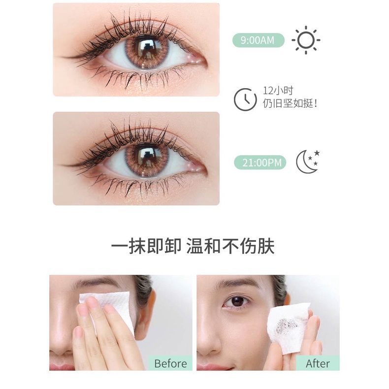 (Sỉ siêu rẻ) Mascara Siêu Mảnh Tơi Mi Lameila Skinny Microcara Vỏ Xanh, Chuốt Mi Siêu Mảnh Tơi Mas14