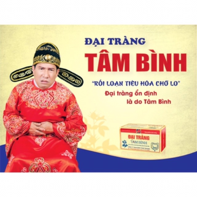 Đại Tràng Tâm Bình (viêmđại tràng, kích thích tiêu hoá...) 60viên