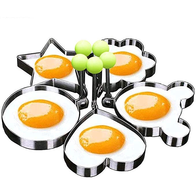 1PC Stainless Steel Fried Egg Shaper Pancake Mould Mold Kitchen Cooking Tools