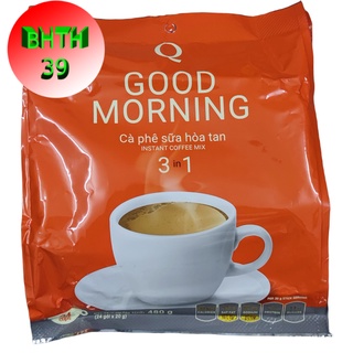 Cafe Good Morning - Cà phê sữa hòa tan Trần Quang bịch 24 gói