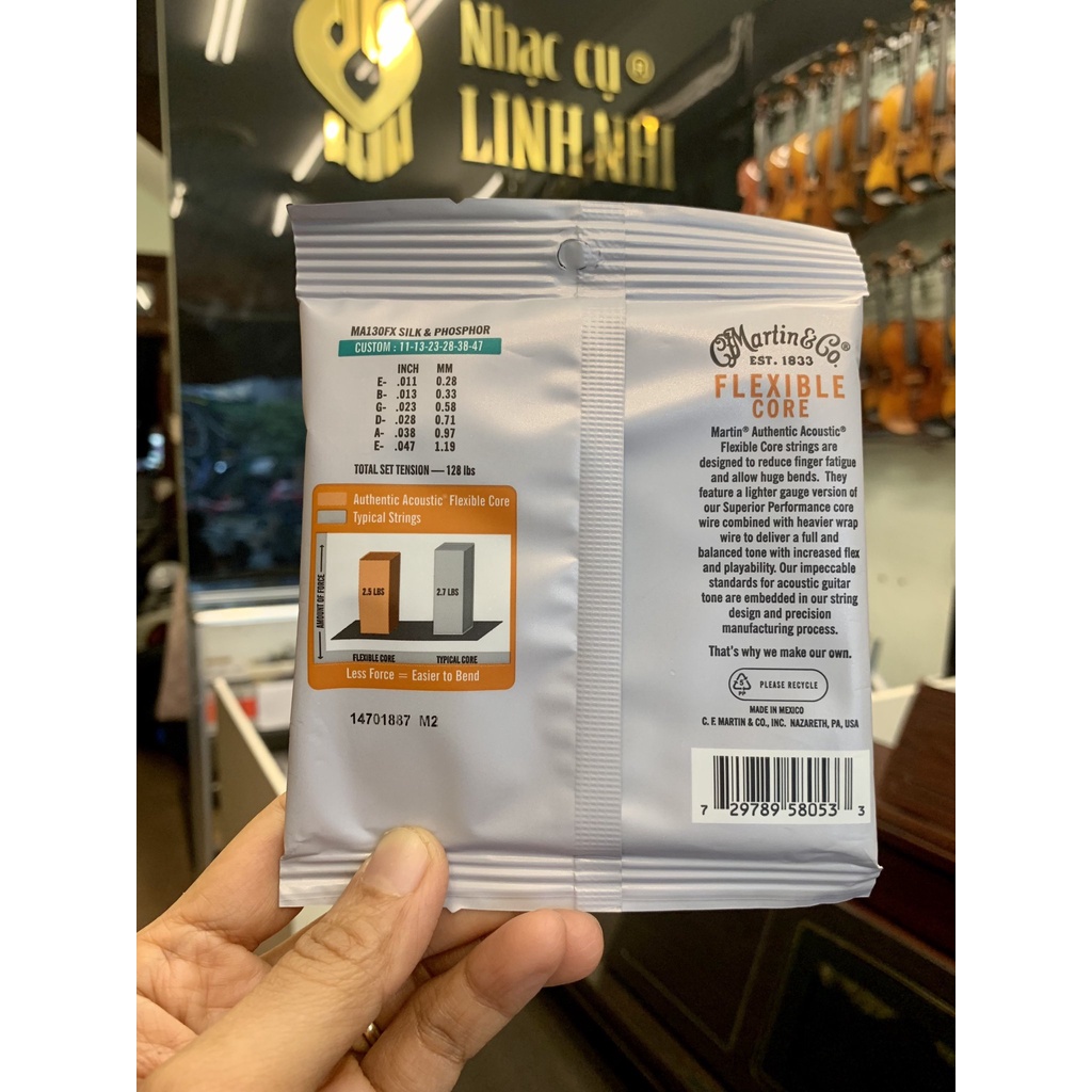 Dây đàn acoustic Martin MA13FX